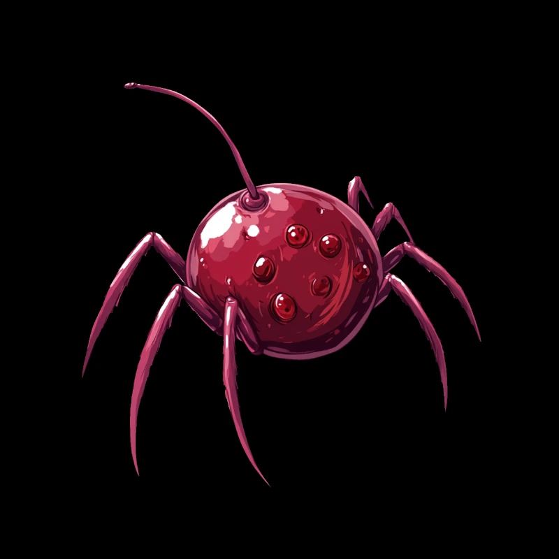 Kirschspinne Kirsche Spinne