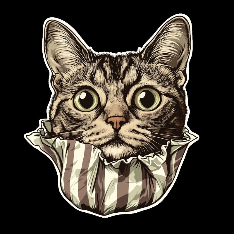 Chat en papier