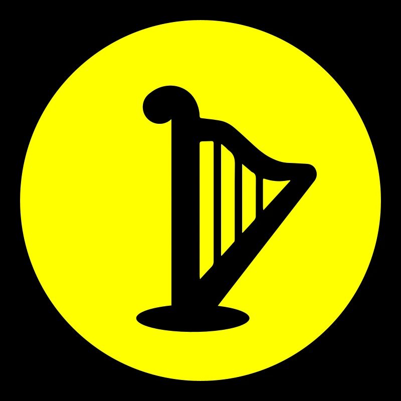 Symbole de la harpe