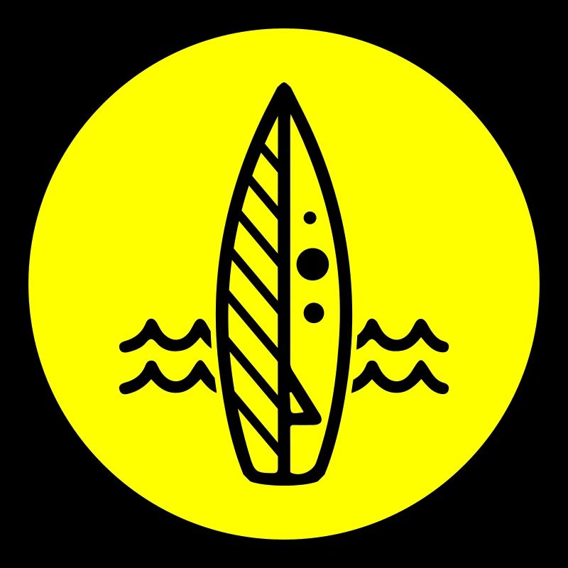 Surfboard icon icon