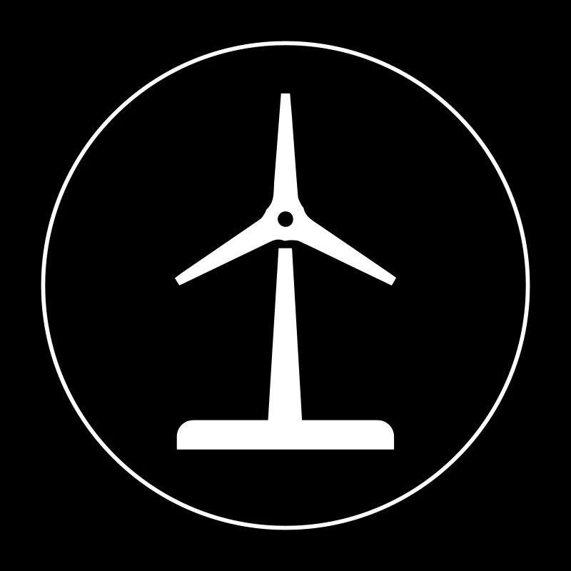 Windrad Silhouette