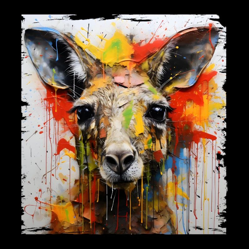 Graffiti kangourou