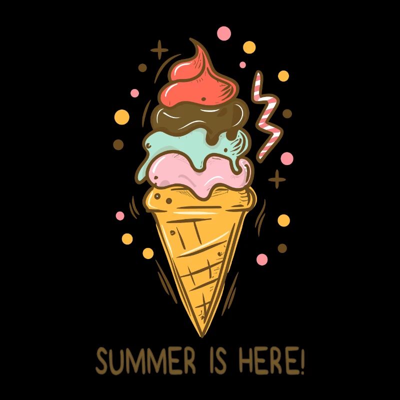 Eis Summer is here Eiscreme Eisdiele Sommerzeit