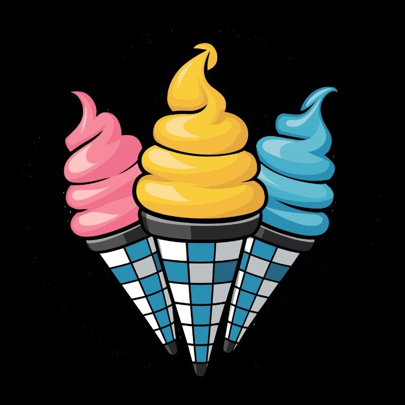 Eis Eiscreme Liebhaber Eistüten