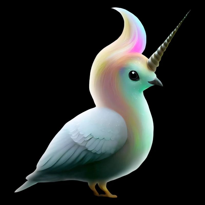 Oiseau licorne