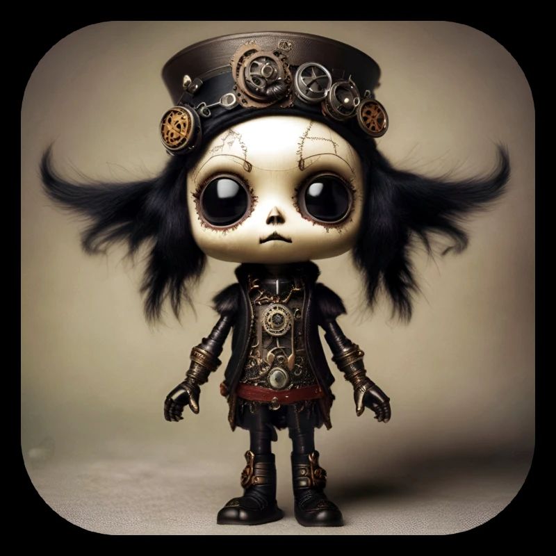 Fille Steampunk Gothique Cool