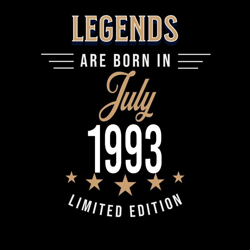 Legends werden im Juli 1993 geboren