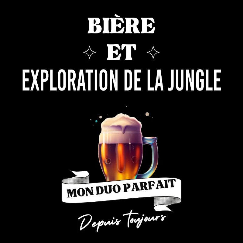 Bière Mon duo parfait et exploration de la jungle