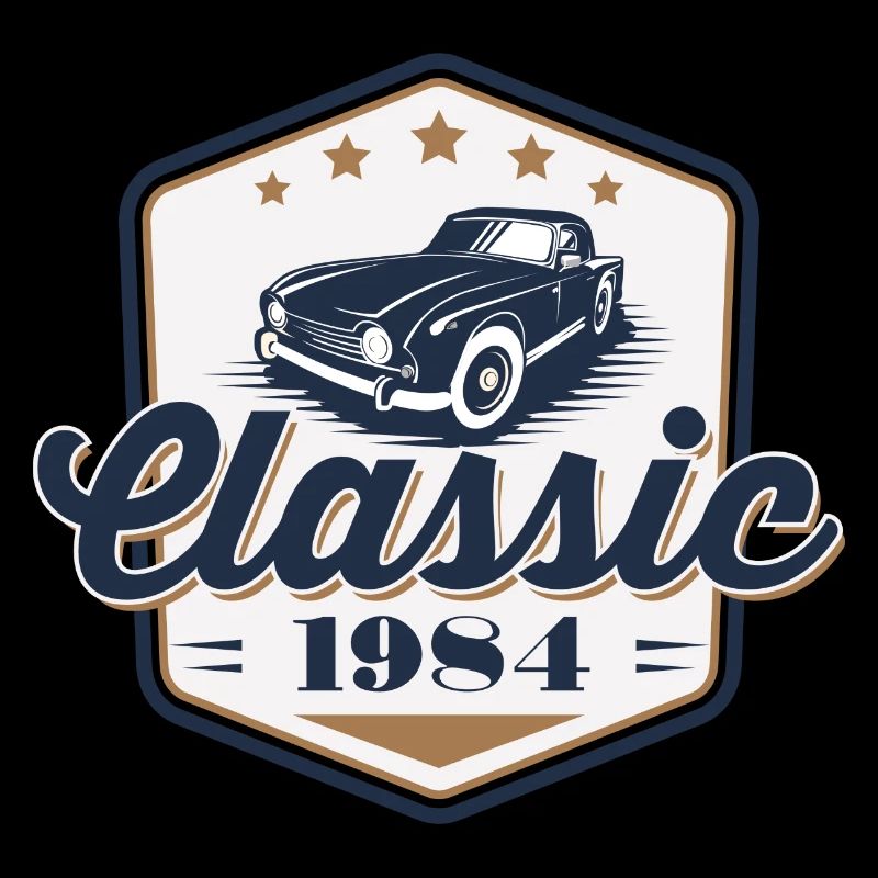 40. Geburtstag 1984 klassisches Auto Oldtimer