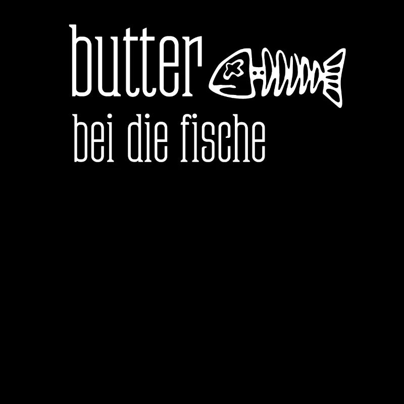 Beurre avec le poisson arête de poisson