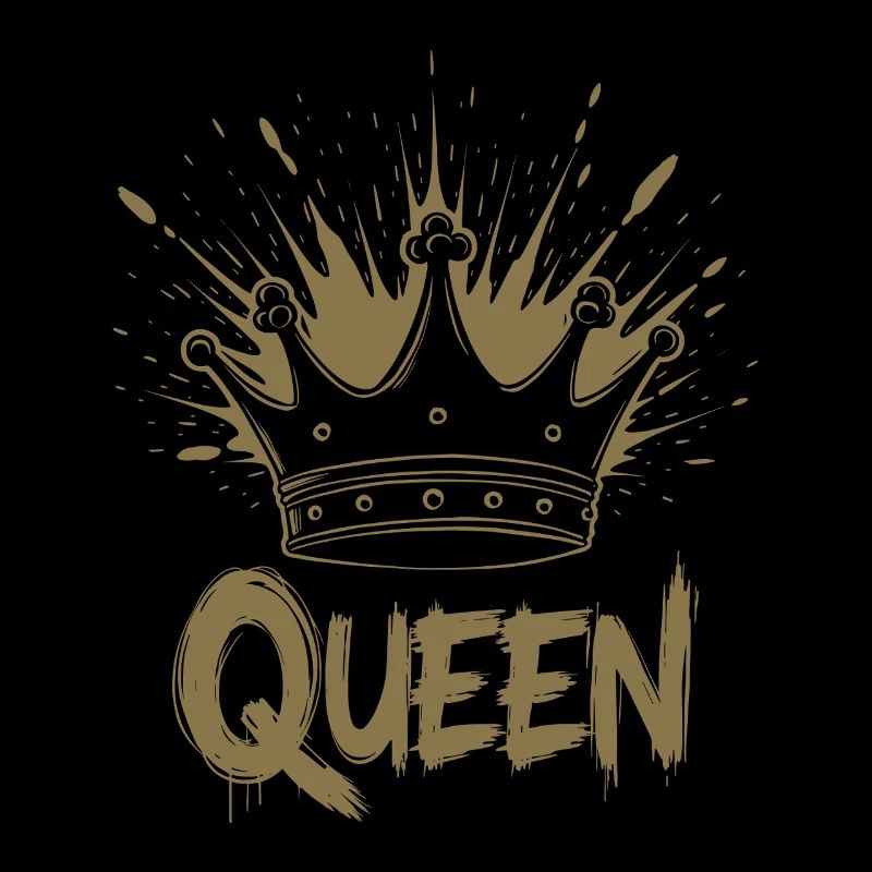 Queen Crown Splash