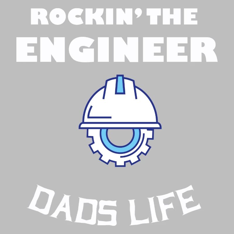 Rockin' the Engineer Dads Life Programmers Math Ge