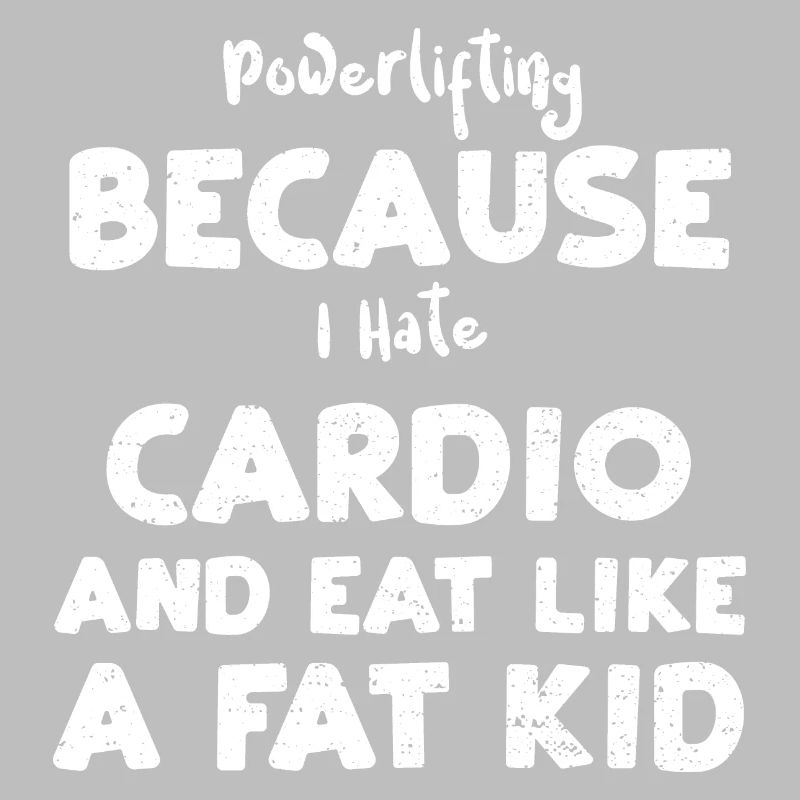 Powerlifting Because I Hate Card...