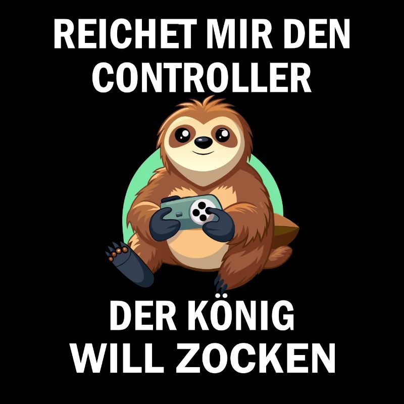 Zocken Reichet mir den Controller König Konsole