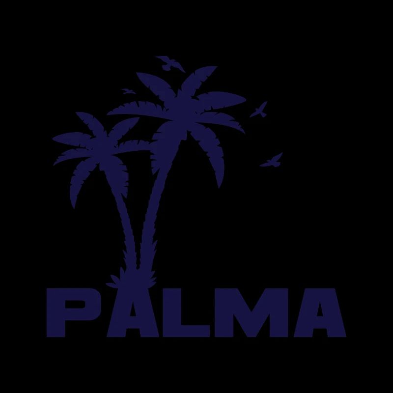 Palma de Mallorca Palmen Spanien Urlaub