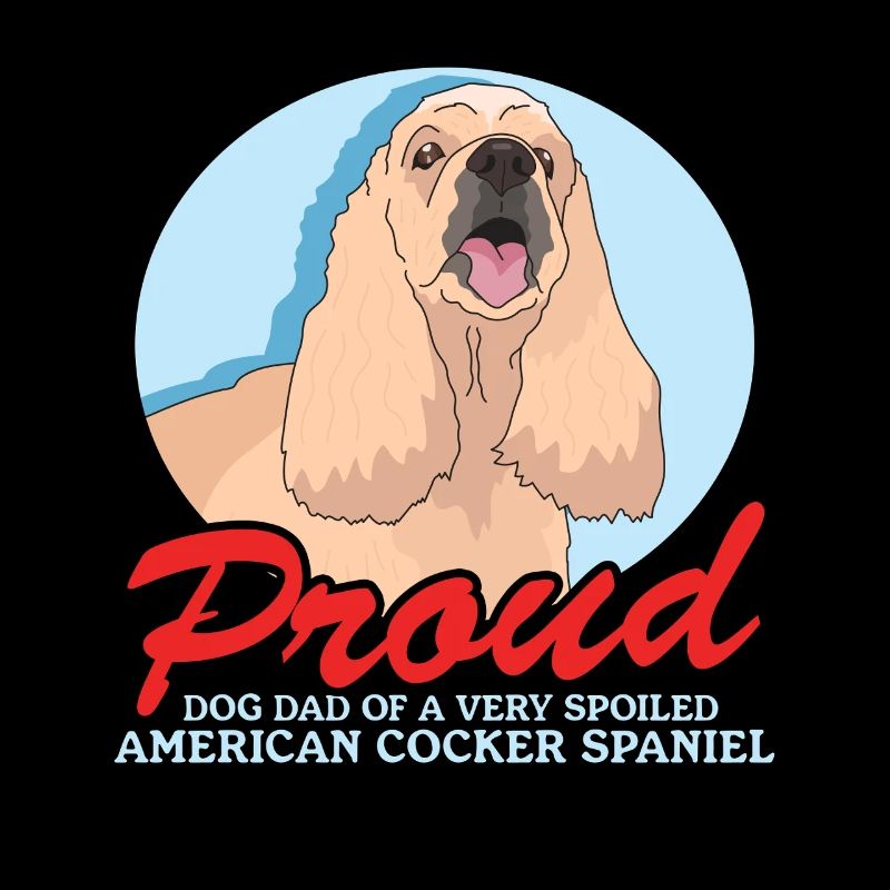 American Cocker Spaniel Dad Gift