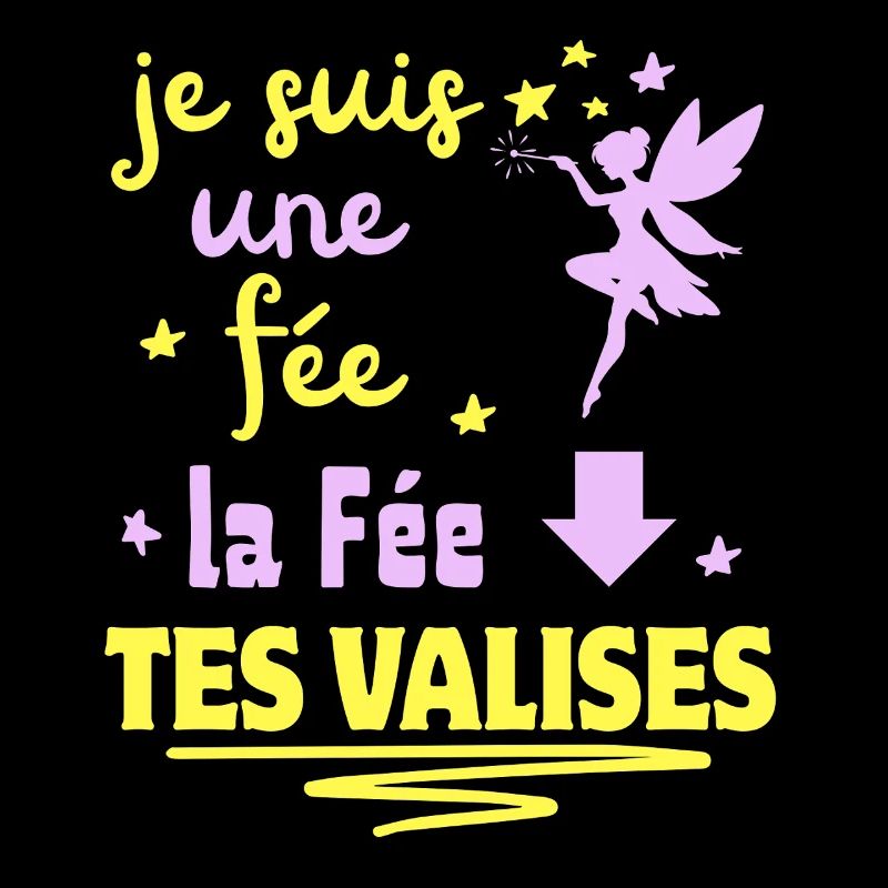 je suis une fée la fée tes VALISES