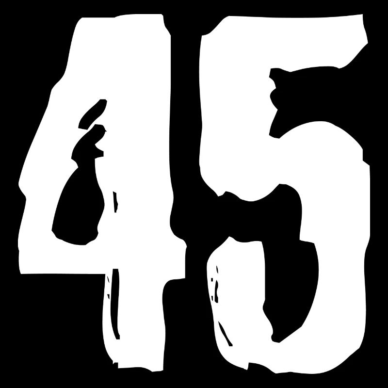Maillot à 45 chiffres
