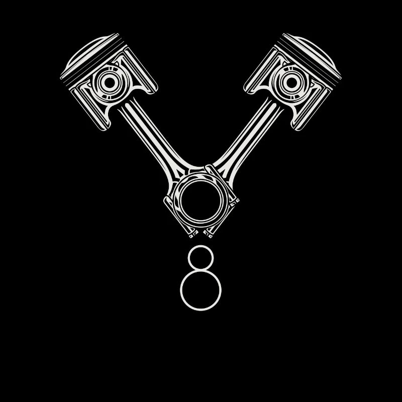 V8 engine