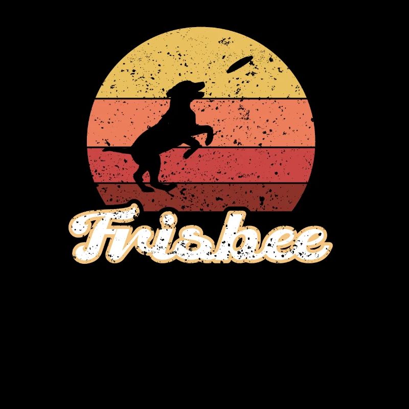 Frisbee Discgolf Hund Geschenkidee