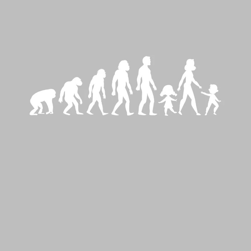 Kindergarten teacher design kids evolution gift
