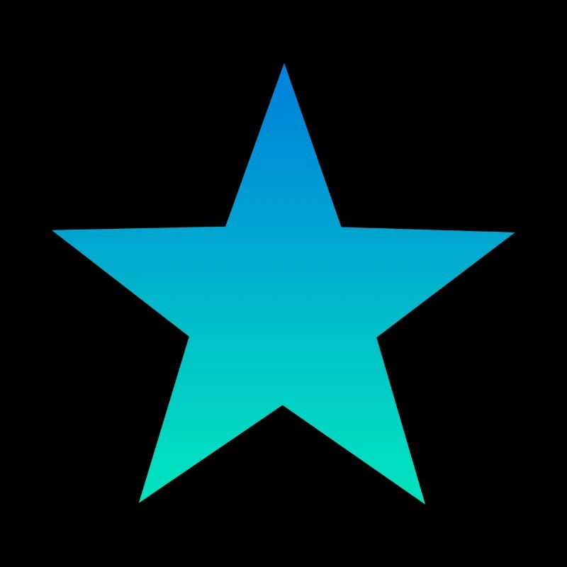 blauer Stern blue star