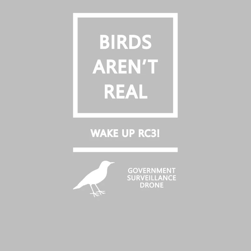 Birds aren't real - CC Kongress Hacker RC3
