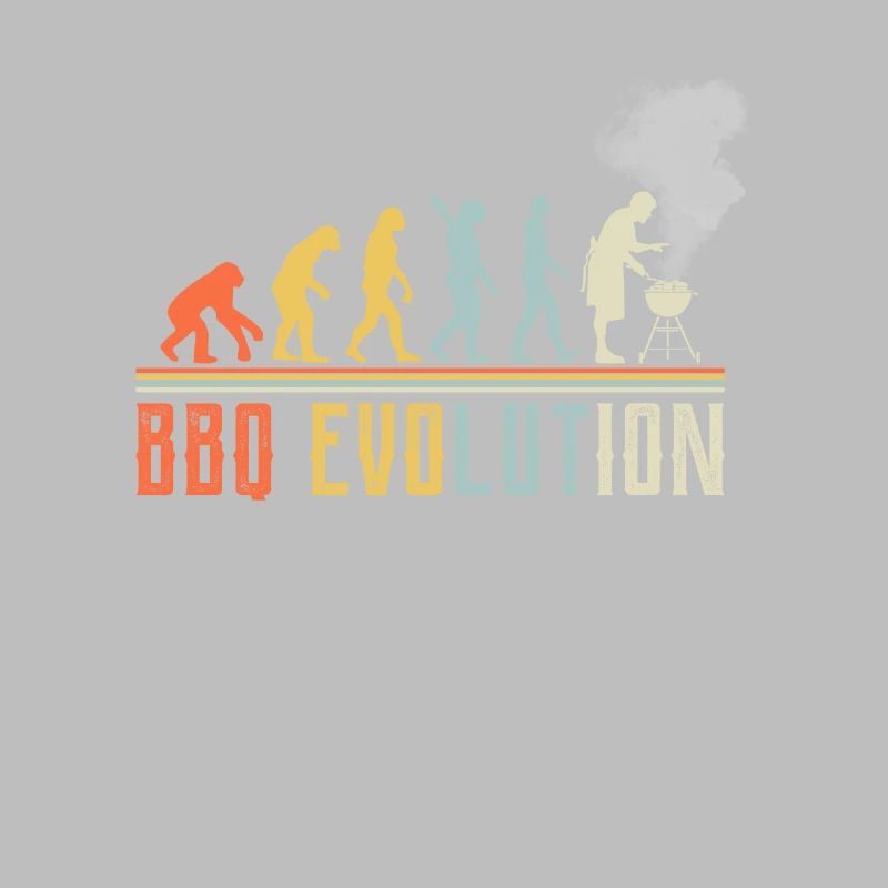 BBQ Evolution Lustiges Zitat