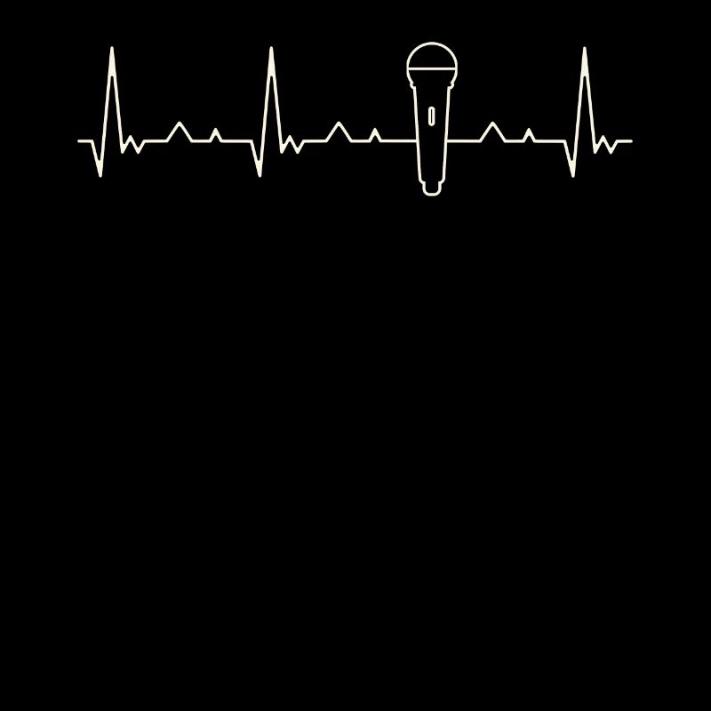 Micrófono. Corazón. Amor. Ekg. Legumbres.