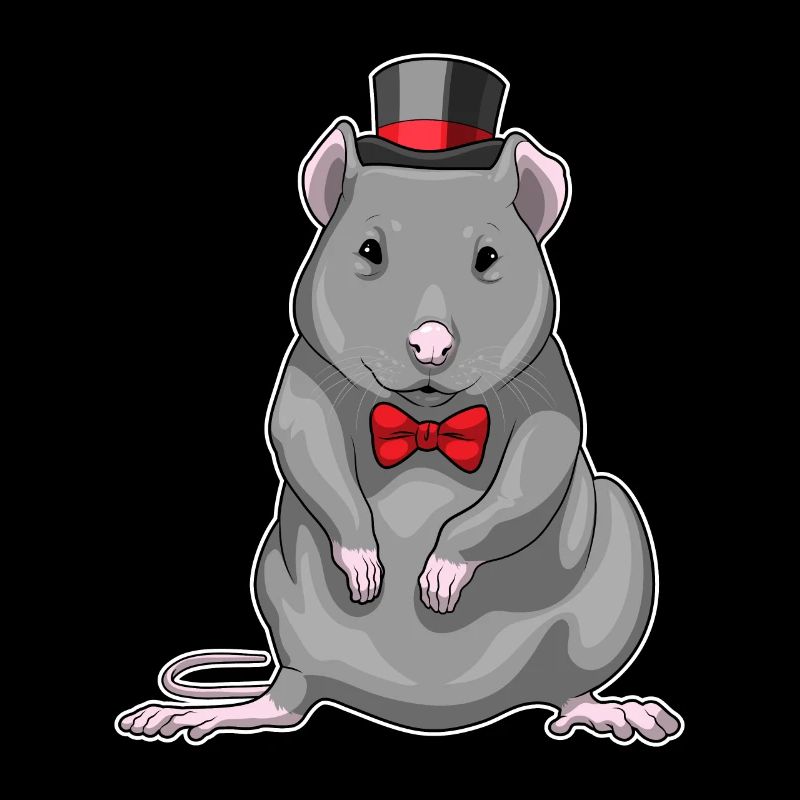 Ratte Bräutigam Hochzeit