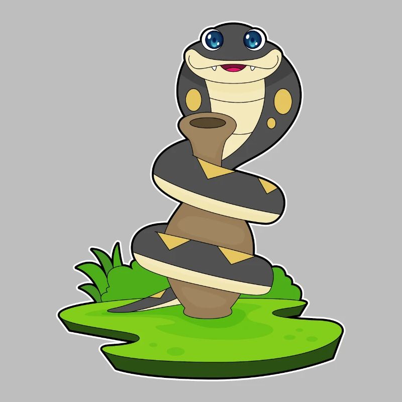 Snake jug
