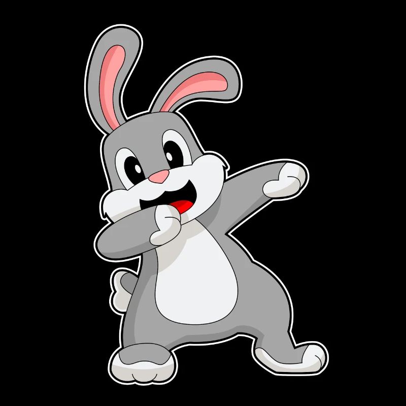 Lapin Hip Hop Danse Dab