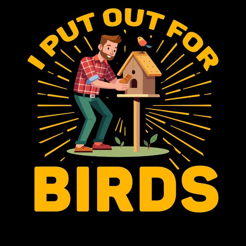 Je sors pour les oiseaux