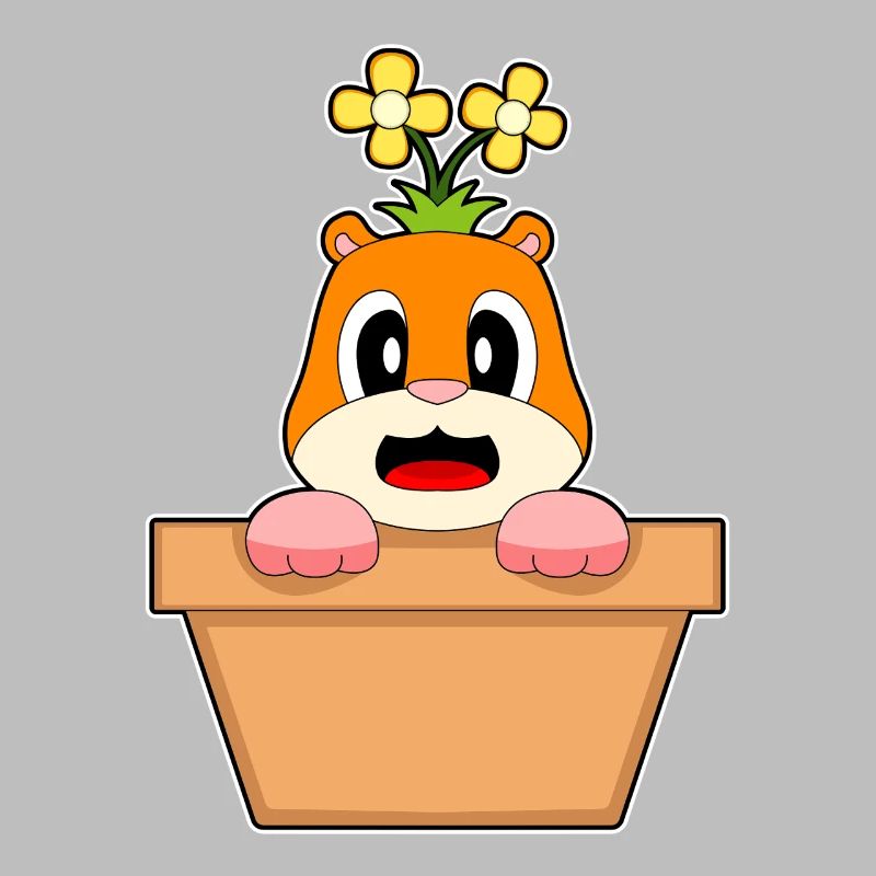 Fleur de hamster