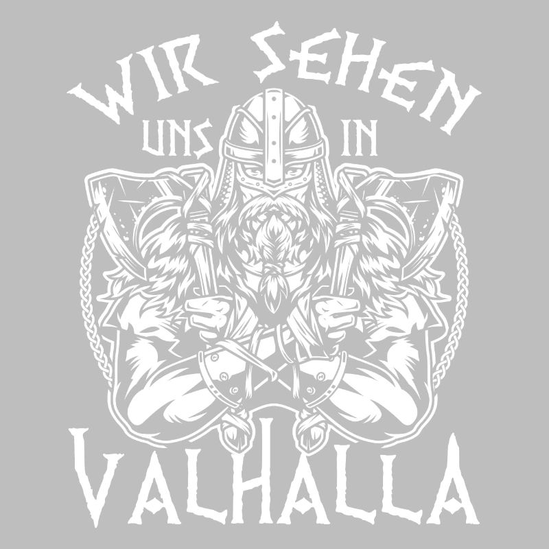Wikinger wir sehen uns in Valhalla
