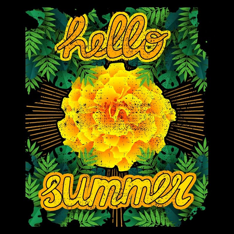 Hello-Summer, Tagetes, Tagetes-Marigold, Sommer