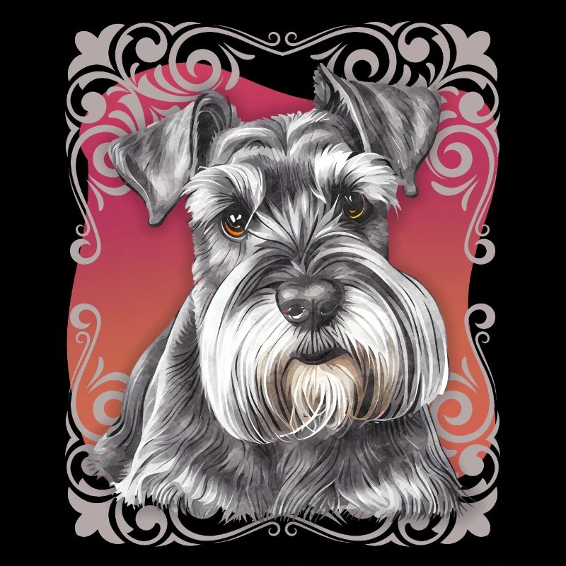Schnauzer, Schnauzer-Dad, Schnauzer-Mom, Terrier
