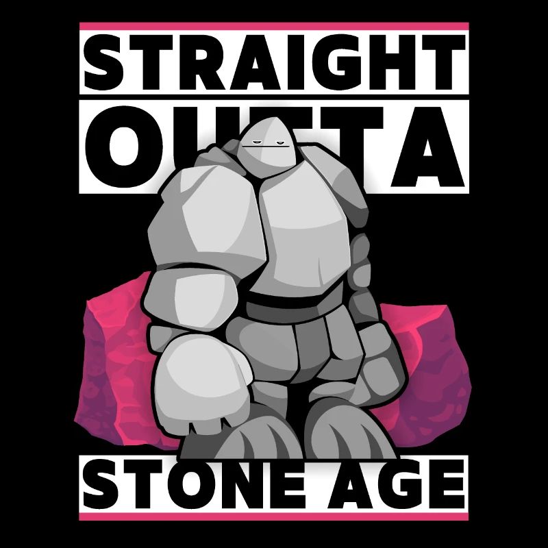 Stone Age, Stone Age man, caveman saying
