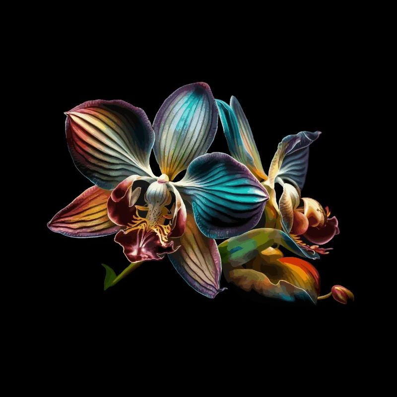 Leuchtende Orchidee Geschenk