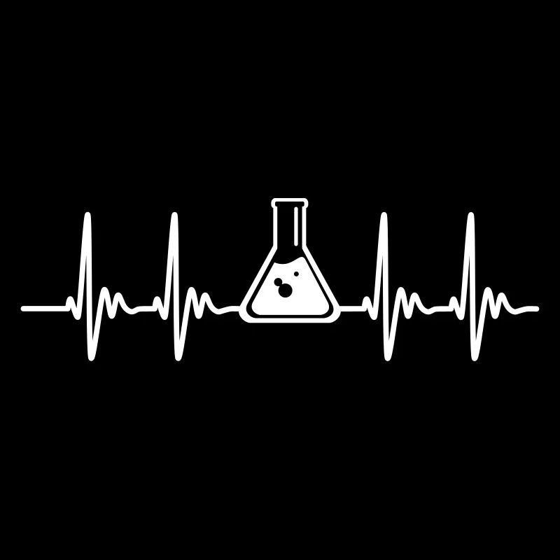 Chimie Heartbeat ECG Pulse Vector Design