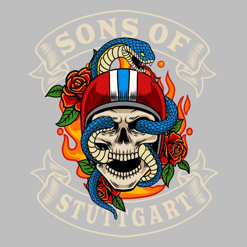 Stuttgart Biker Gift fils de Stuttgart