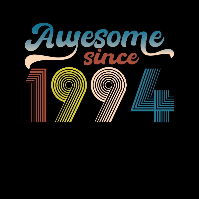Vintage 1994 Retro Bitrthday Edition Limitée