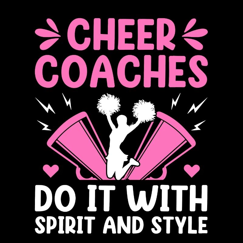 Cheerleading Coach Cheer Coach Cheerleader Cheer T