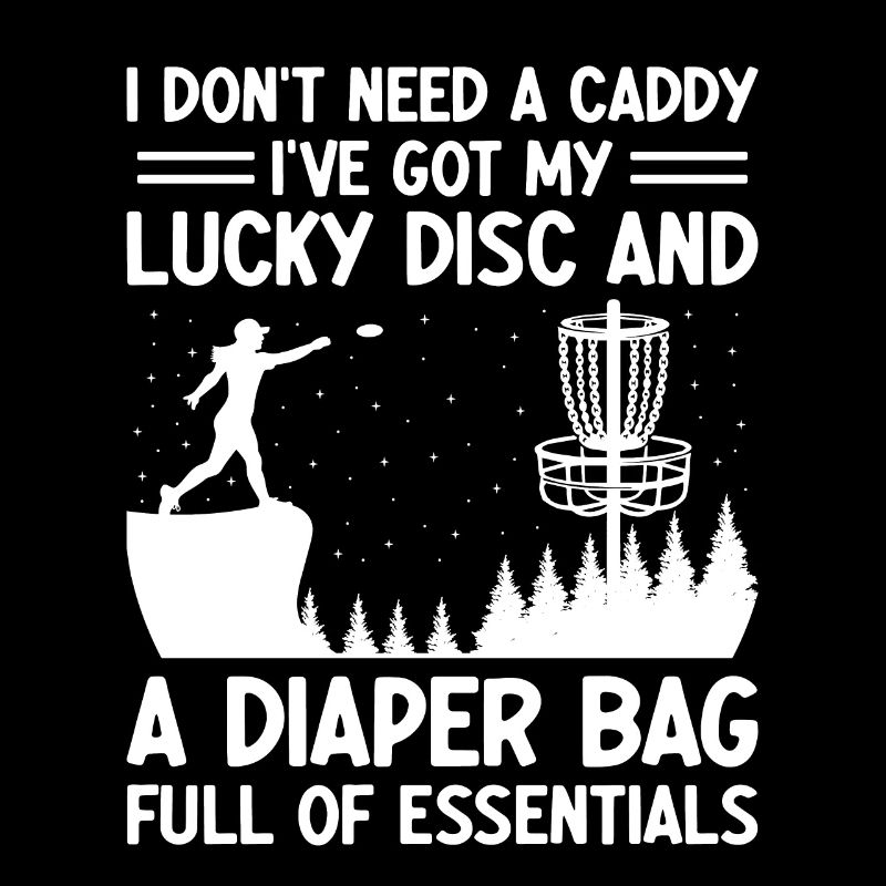Disc Golf Player Disc Golfer Frisbee Player Par Pu