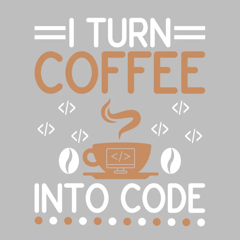 Kaffee-Codierung Programmierer Programmierer Entwickler Nerd Coff