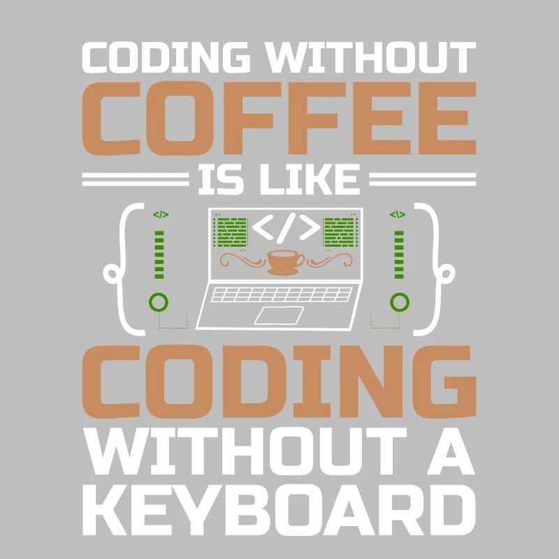 Kaffee-Codierung Programmierer Programmierer Entwickler Nerd Coff