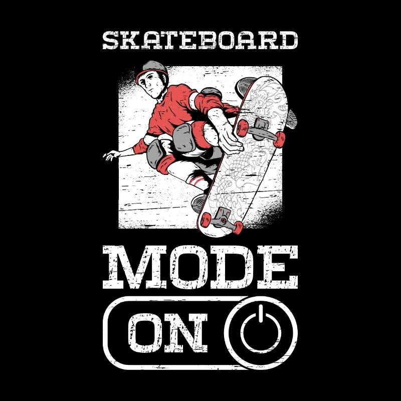 Skateboard-Modus für einen Skater