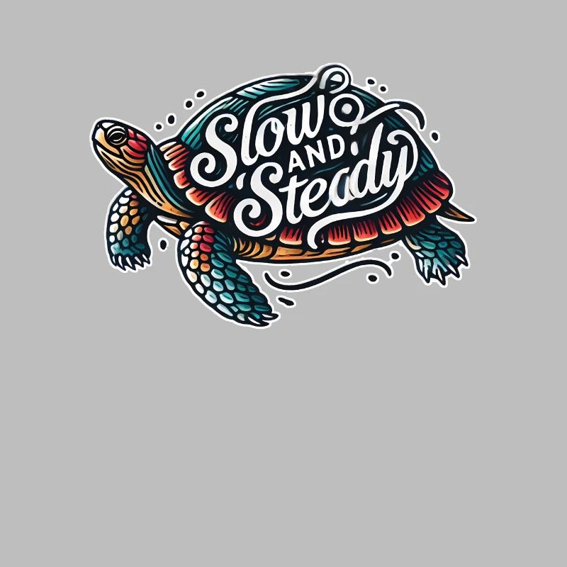 Geduld Mit Unserer Slow And Steady Turtle