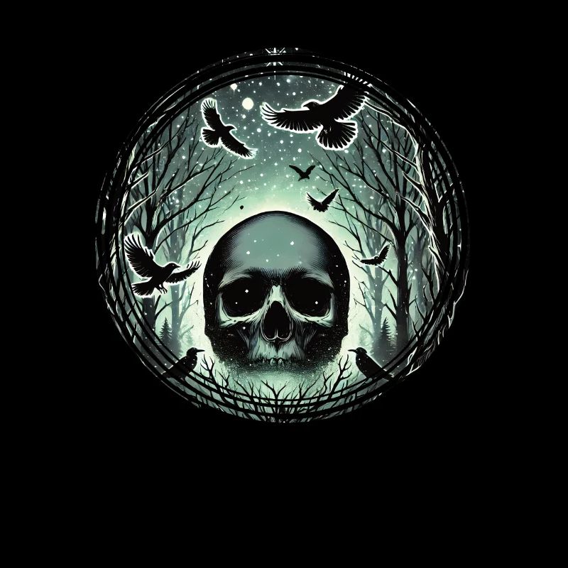 Skeleton Skull Rose Retro Rose Lover Graphic