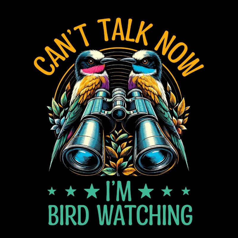 Je ne peux pas parler maintenant Je suis en train d’observer les oiseaux